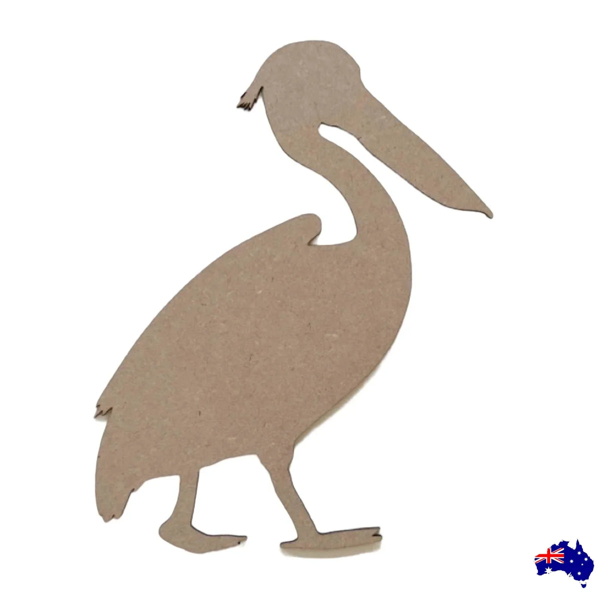 Pelican Raw MDF Wooden DIY Craft - The Renmy Store Homewares & Gifts