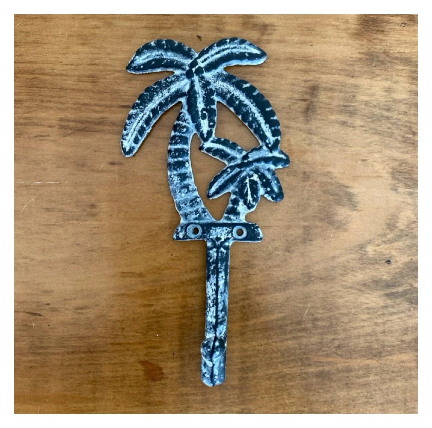 Hook Palm Tree Rustic Blue - The Renmy Store Homewares & Gifts