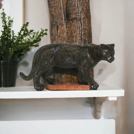 Tiger Cast Iron Antique Ornament - The Renmy Store Homewares & Gifts