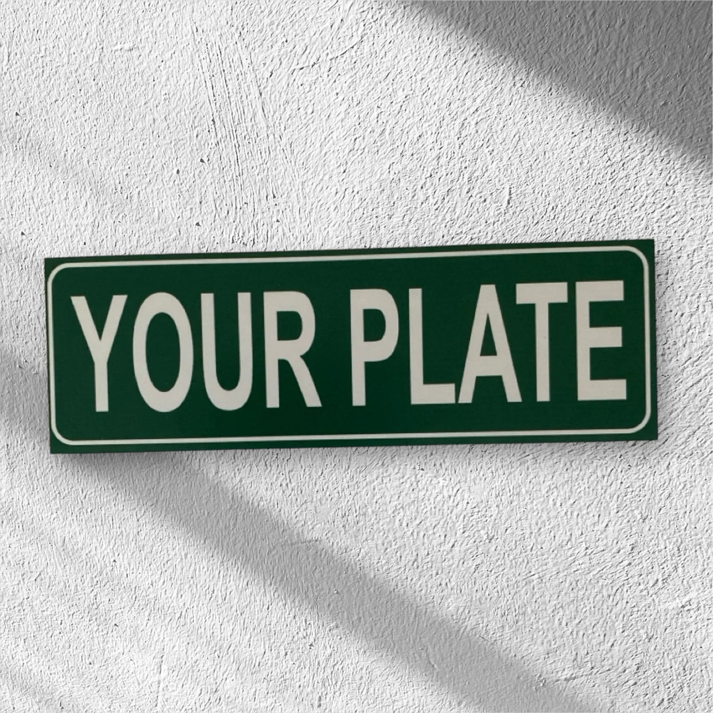 Number House Plate Custom Personalised Teal Sign - The Renmy Store Homewares & Gifts