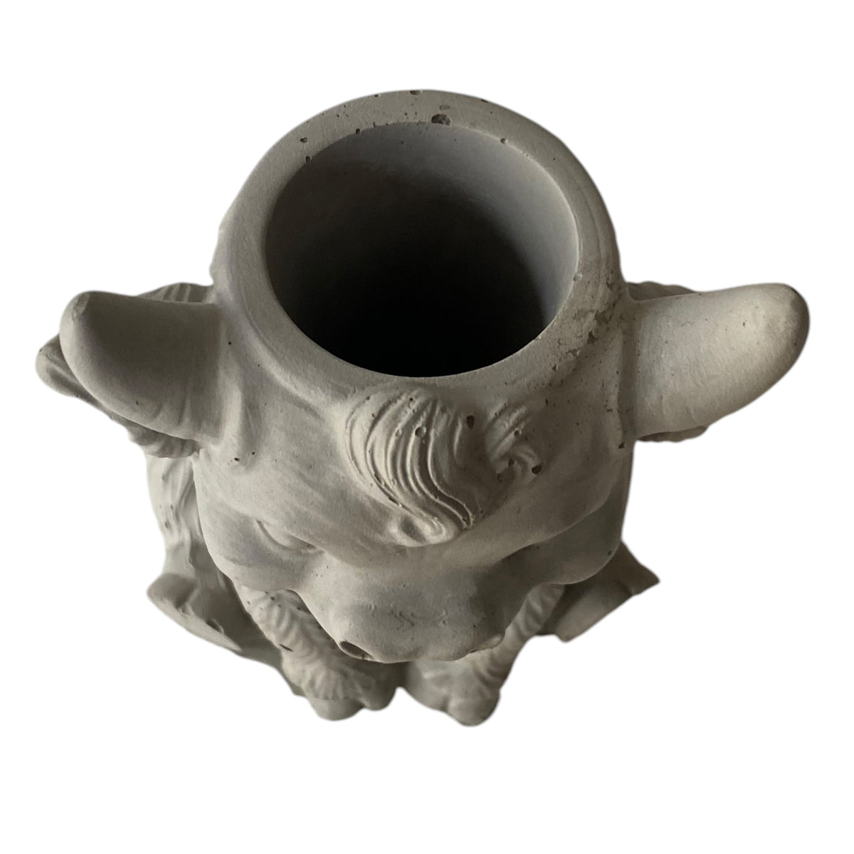 Highland Cow Harry Planter Pot | Handmade Concrete | Succulent Vase Pen Holder | Aussie Made