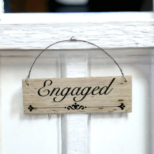Vacant Engaged Toilet Bathroom Sign - The Renmy Store Homewares & Gifts