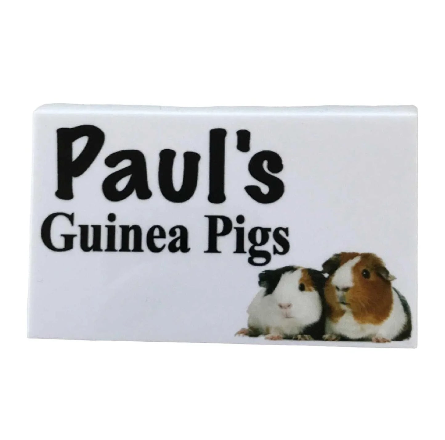 Guinea Pig House Custom Persoanlised Sign - The Renmy Store Homewares & Gifts
