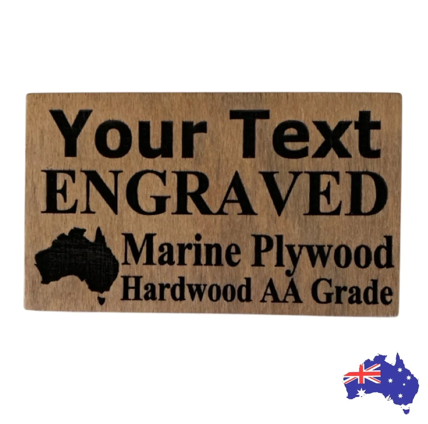 Timber Wood Plywood Hardwood Custom Personalised Sign - The Renmy Store Homewares & Gifts