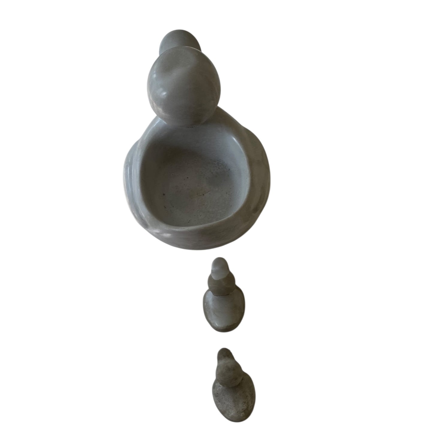 Duck Ducklings Tealight Candle Holder Aussie Handmade Concrete