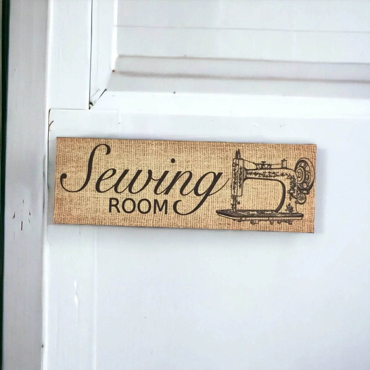 Sewing Room with Machine Sign - The Renmy Store Homewares & Gifts