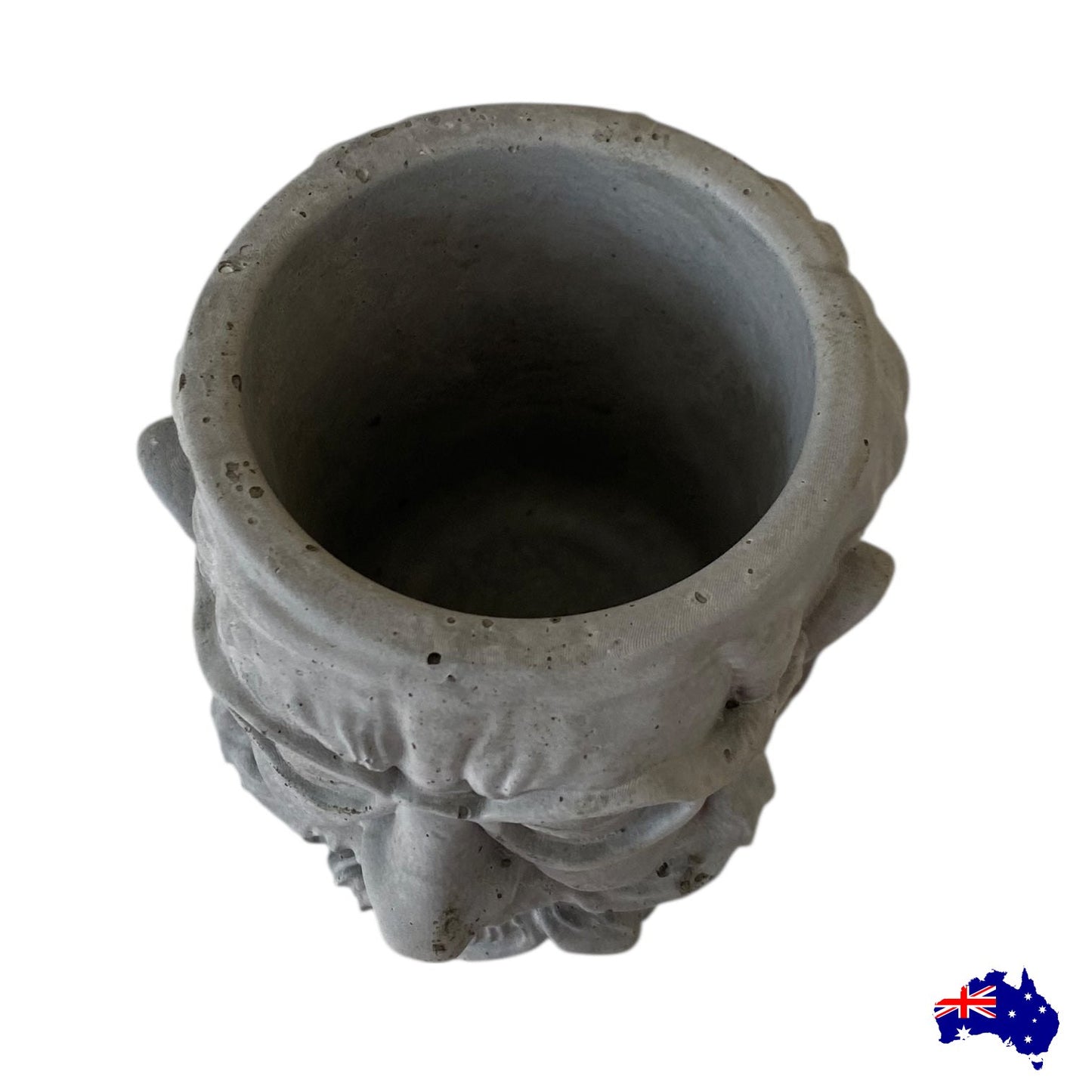 Gentleman Man Planter Pot & Vase | Handmade Concrete Aussie Made Quirky Decor