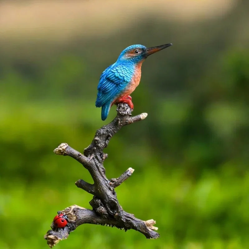 Kingfisher Bird Elegant Ornament - The Renmy Store Homewares & Gifts