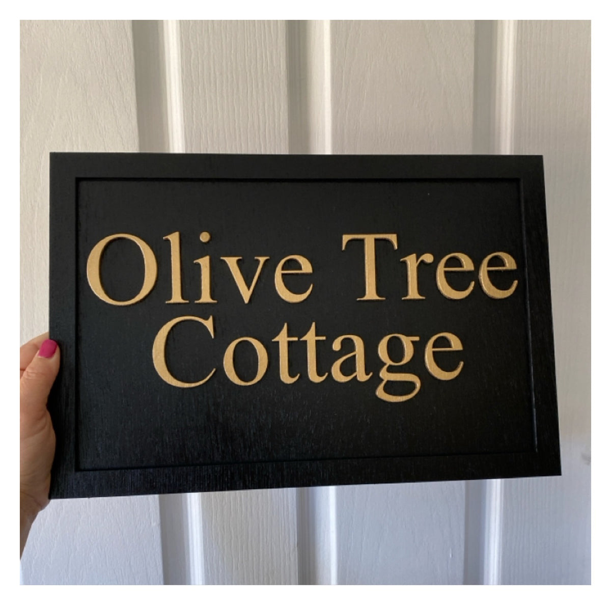 Custom Cottage & Residence Sign | Personalised Timber Hanging & Wall Property Sign | Aussie Made