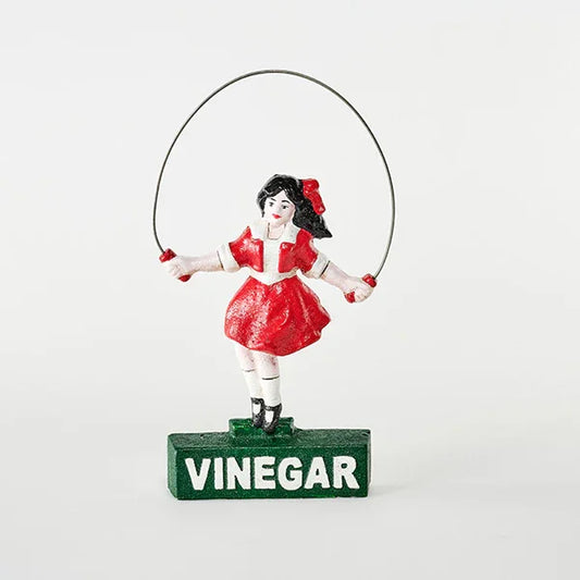 Skipping Girl Retro Vintage Cast Iron Door Stop 39cm | Antique Decor