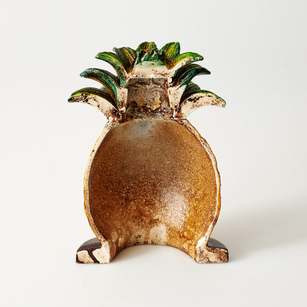 Door Stop Pineapple Tropical Coastal Cast Iron