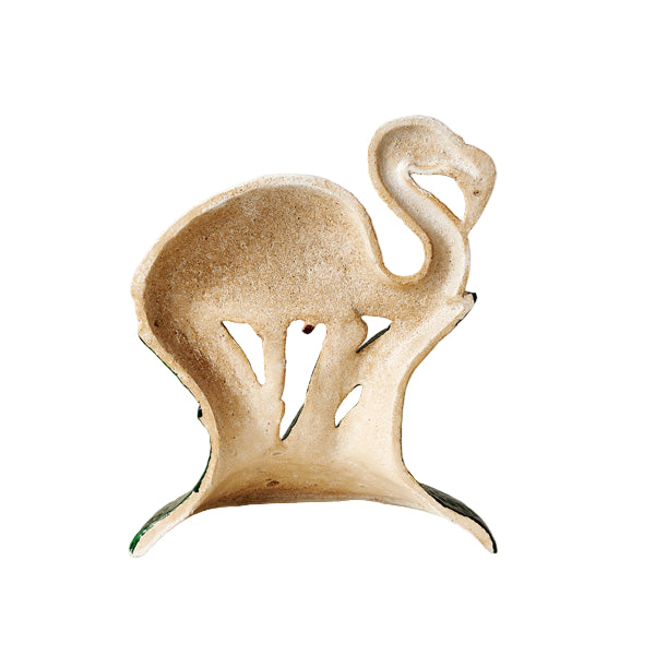 Door Stop Flamingo Pink Bird Coastal Cast Iron