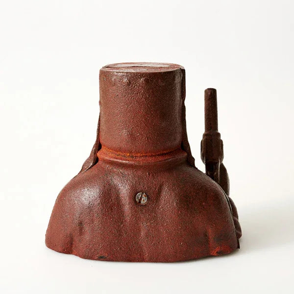 Money Box Ned Kelly Rustic Cast Iron