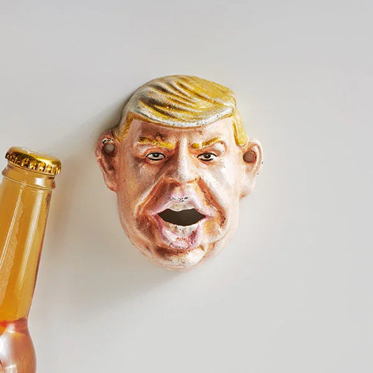 Wall Bottle Opener Trump Cast Iron