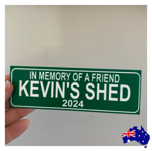 Number House Plate Custom Personalised Green Sign - The Renmy Store Homewares & Gifts