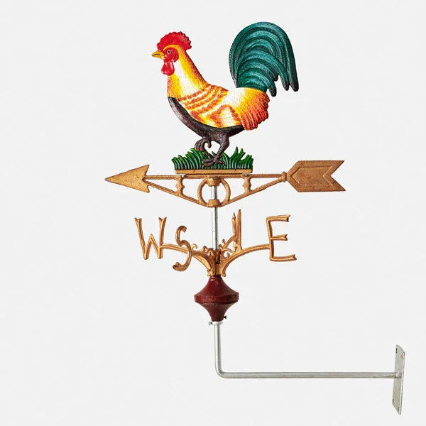Wind Vane Rooster Weather Country Farmhouse Cast Iron