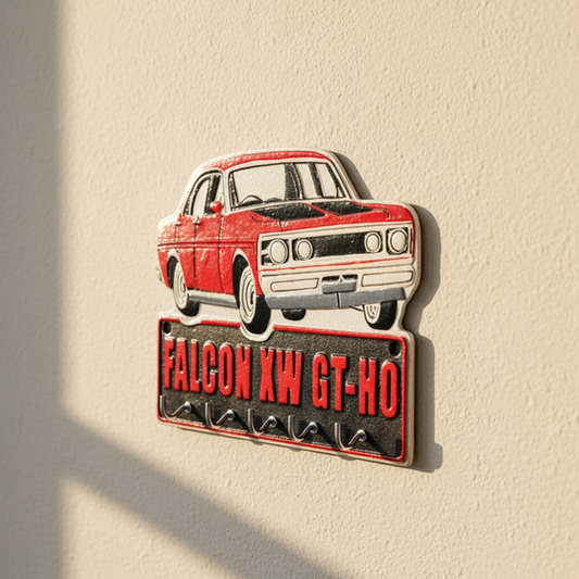 Ford Hook Key Rack Falcon XW GTO Vintage