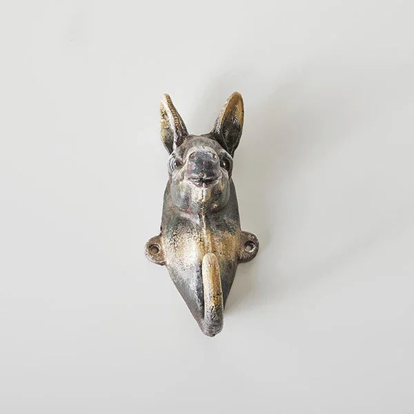 Donkey Cast Iron Farm Rustic Hook
