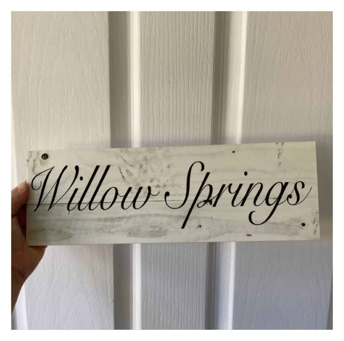 Family Residence Custom Personalised House Rustic Sign - The Renmy Store Homewares & Gifts