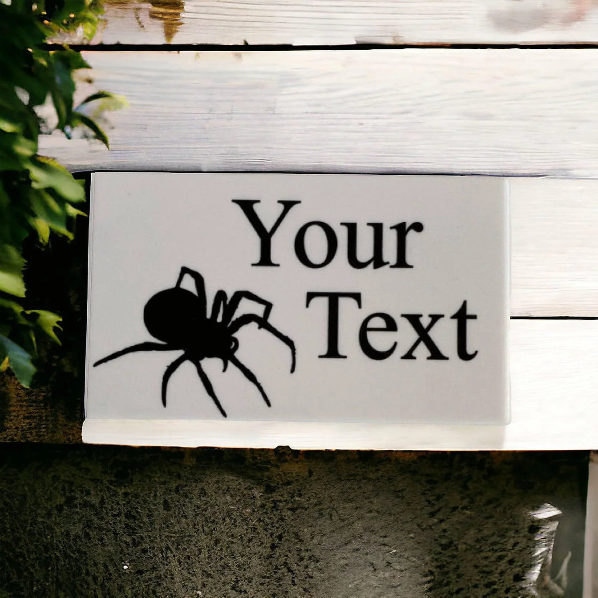 Spider Custom Personalised Sign - The Renmy Store Homewares & Gifts