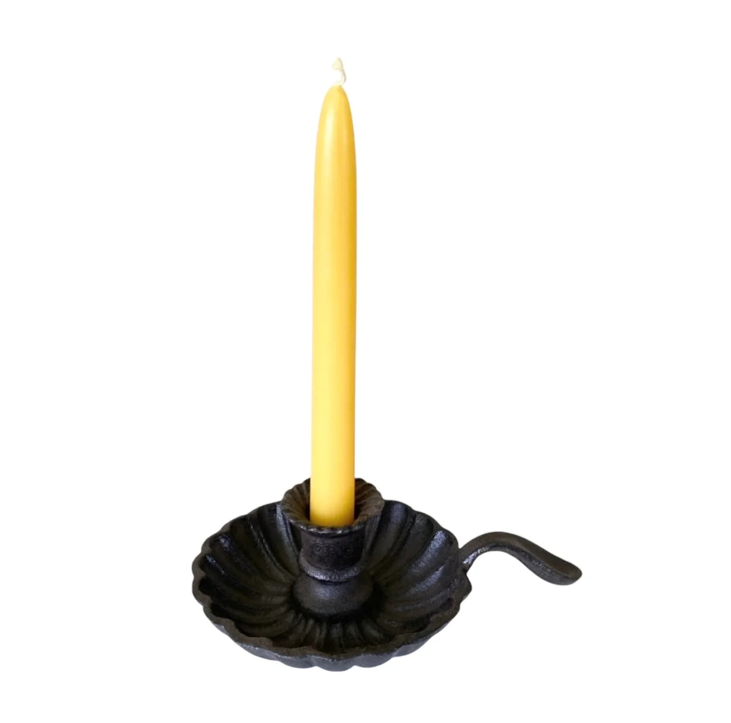Candle Holder Candlestick Cast Iron Vintage - The Renmy Store Homewares & Gifts