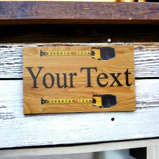 Shed Garage Man Cave Tool Custom Personalised Sign - The Renmy Store Homewares & Gifts