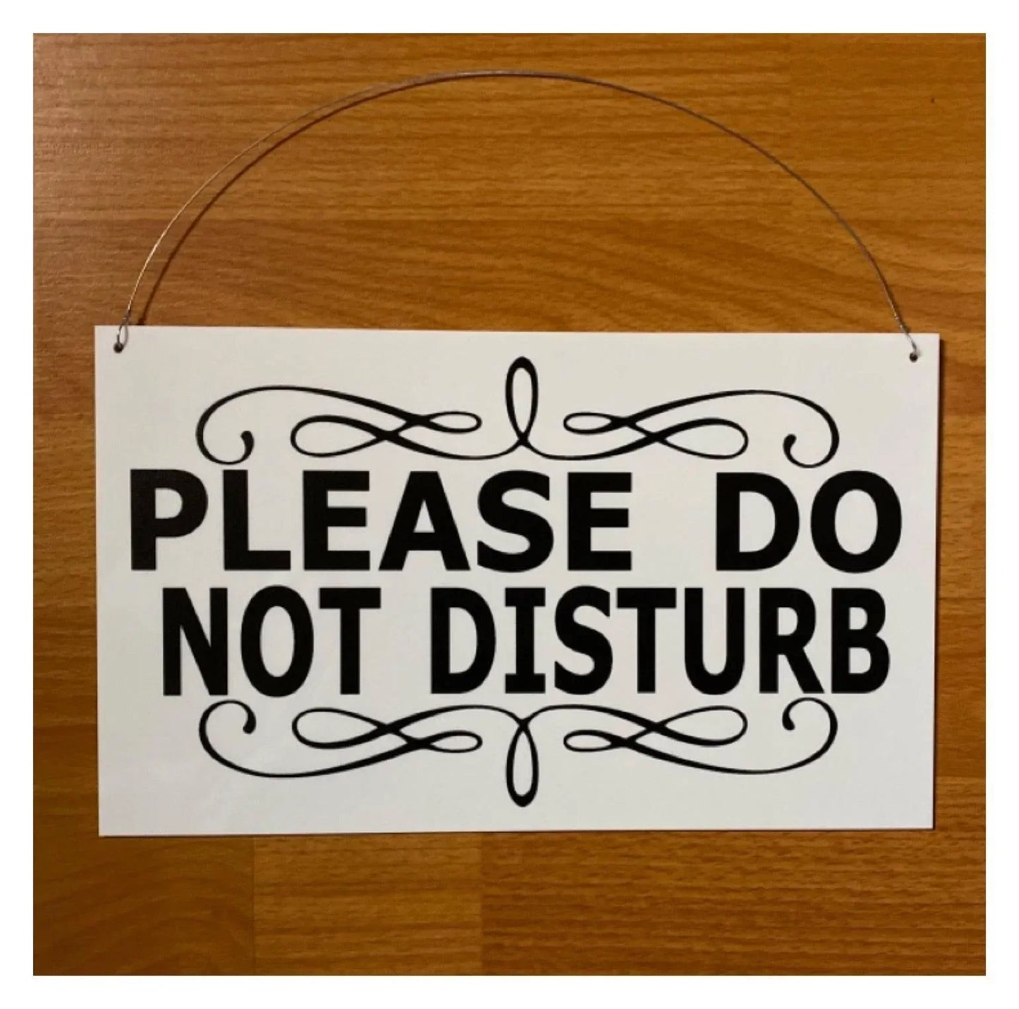 Please Do Not Disturb White Sign - The Renmy Store Homewares & Gifts