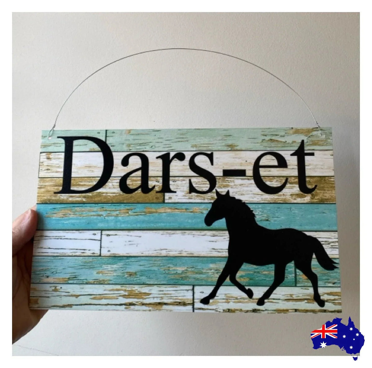 Horse Custom Personalised Sign - The Renmy Store Homewares & Gifts