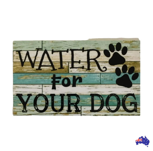 Dog Water Cafe Business Shop Sign - The Renmy Store Homewares & Gifts