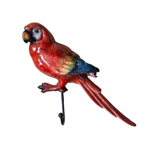 Parrot Red Bird Hook - The Renmy Store Homewares & Gifts