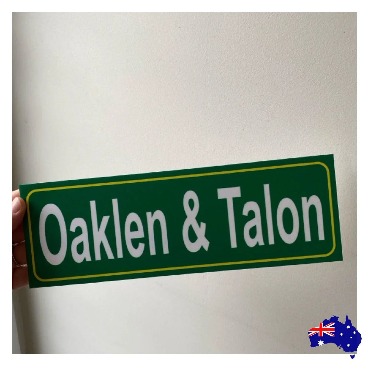 Street Sesame St Custom Personalised Sign - The Renmy Store Homewares & Gifts