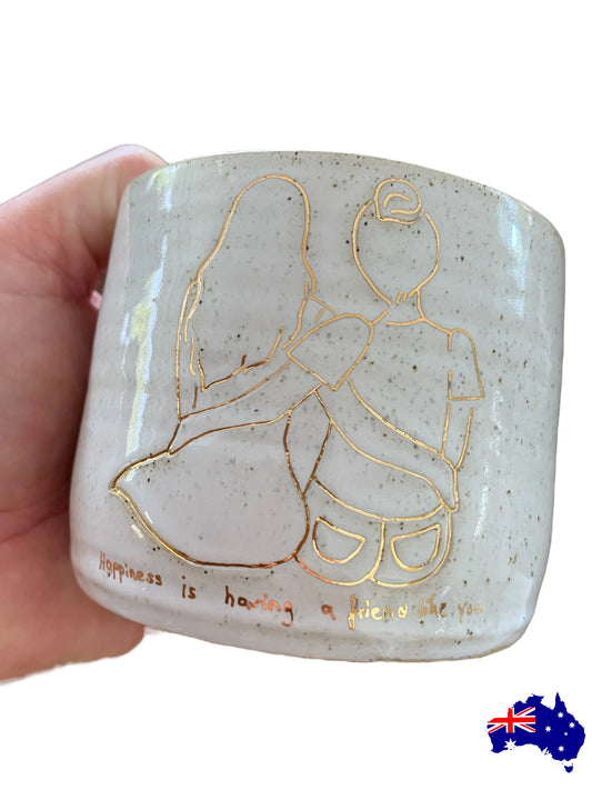 Mug Cup Friend Pottery Ceramic Aussie Made