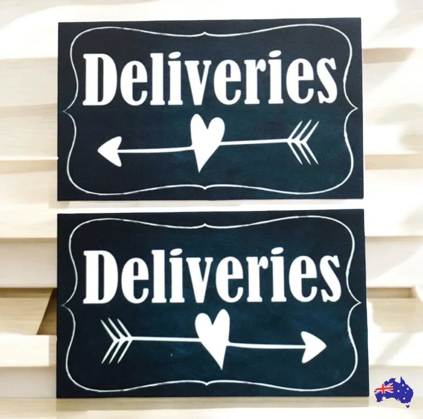 Deliveries Vintage Arrow Sign - The Renmy Store Homewares & Gifts