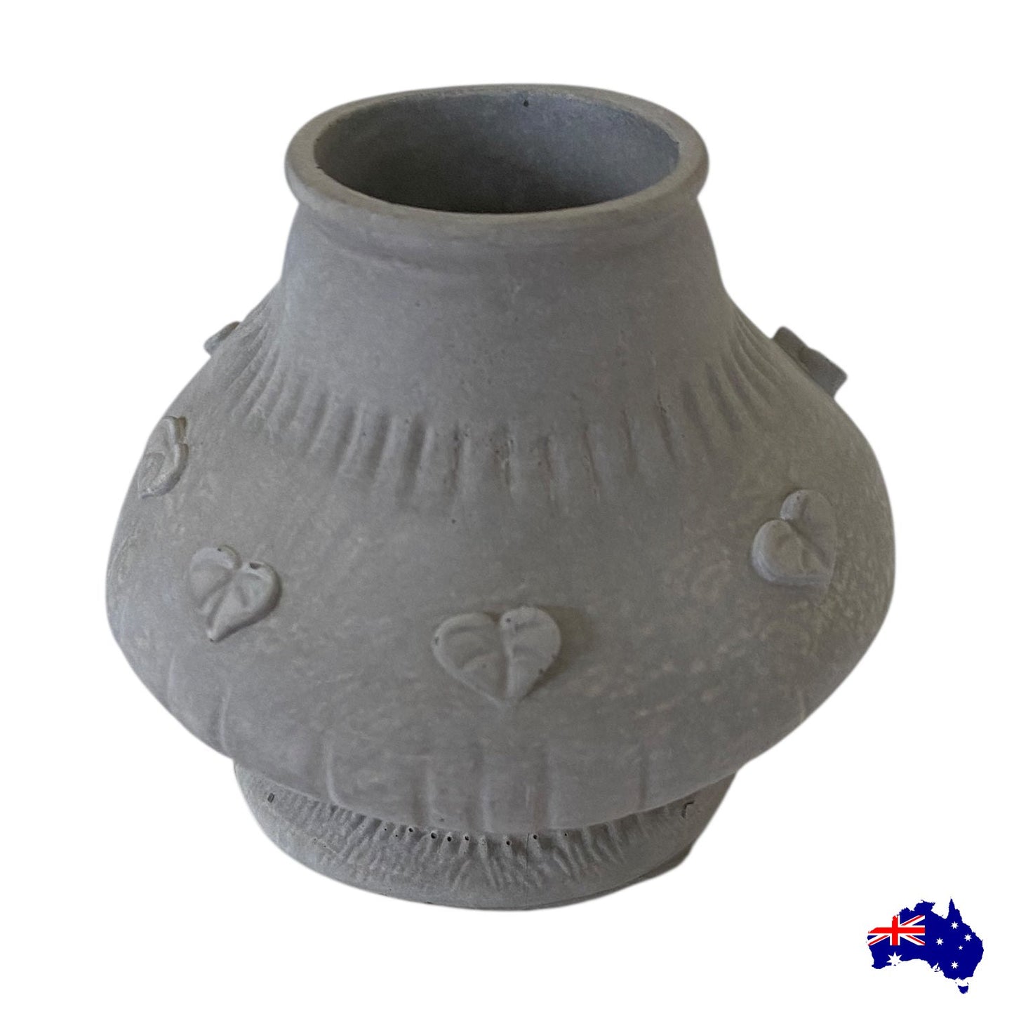 Planter Pot Vase Mushroom House Aussie Handmade Concrete