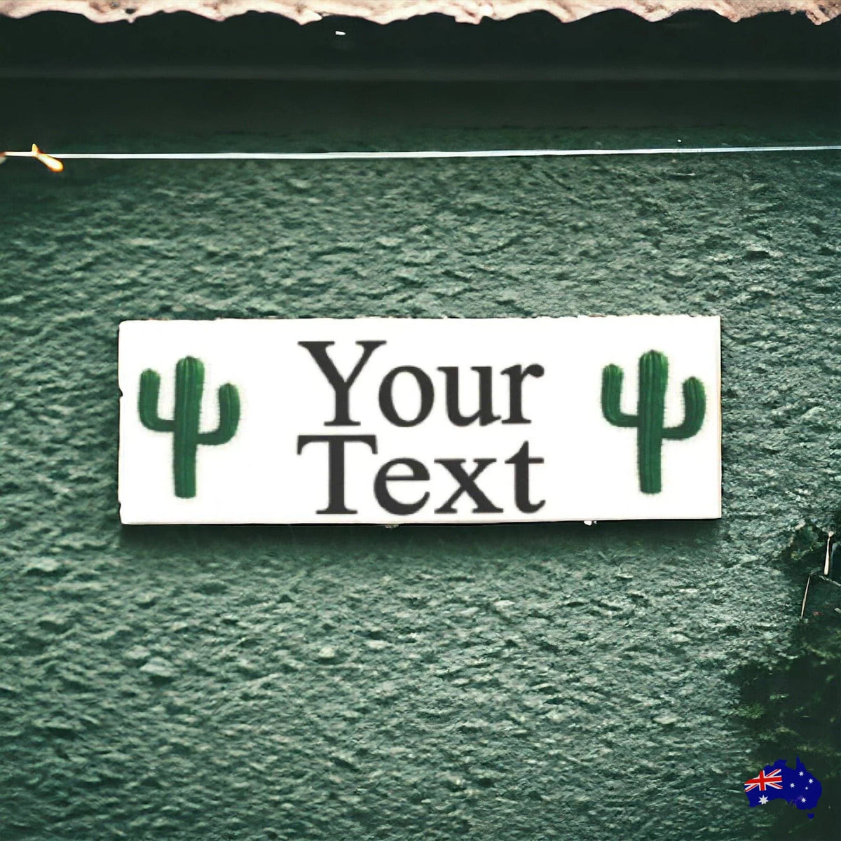 Cactus Mexican Custom Personalised Sign - The Renmy Store Homewares & Gifts