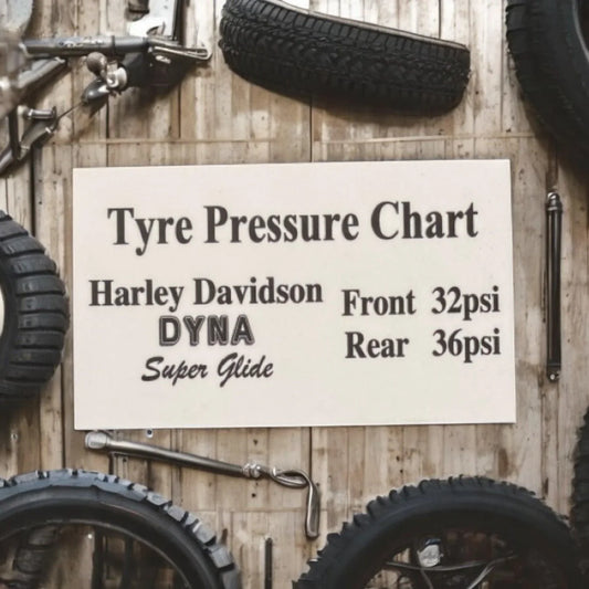 Tyre Pressure Shed Garage Personalised Sign - The Renmy Store Homewares & Gifts
