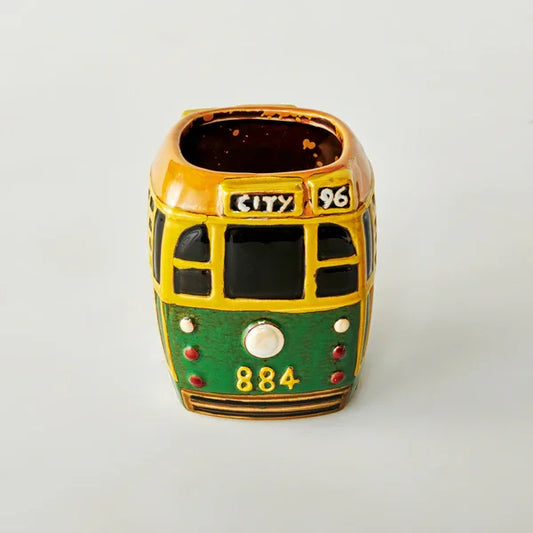 Cup Mug Melbourne Tram Vintage Ceramic