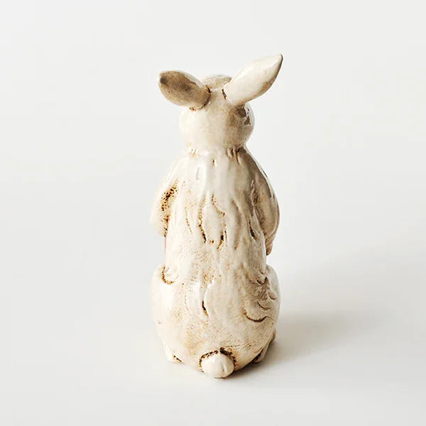 Pot Planter Rabbit Carrot Ceramic Garden