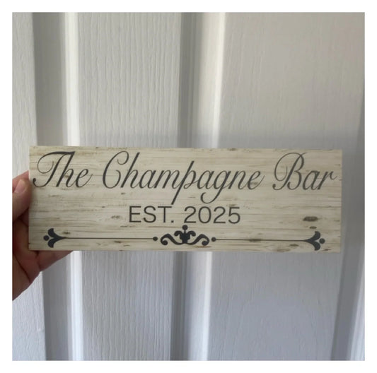 Family Name Custom Personalised Vintage Sign - The Renmy Store Homewares & Gifts