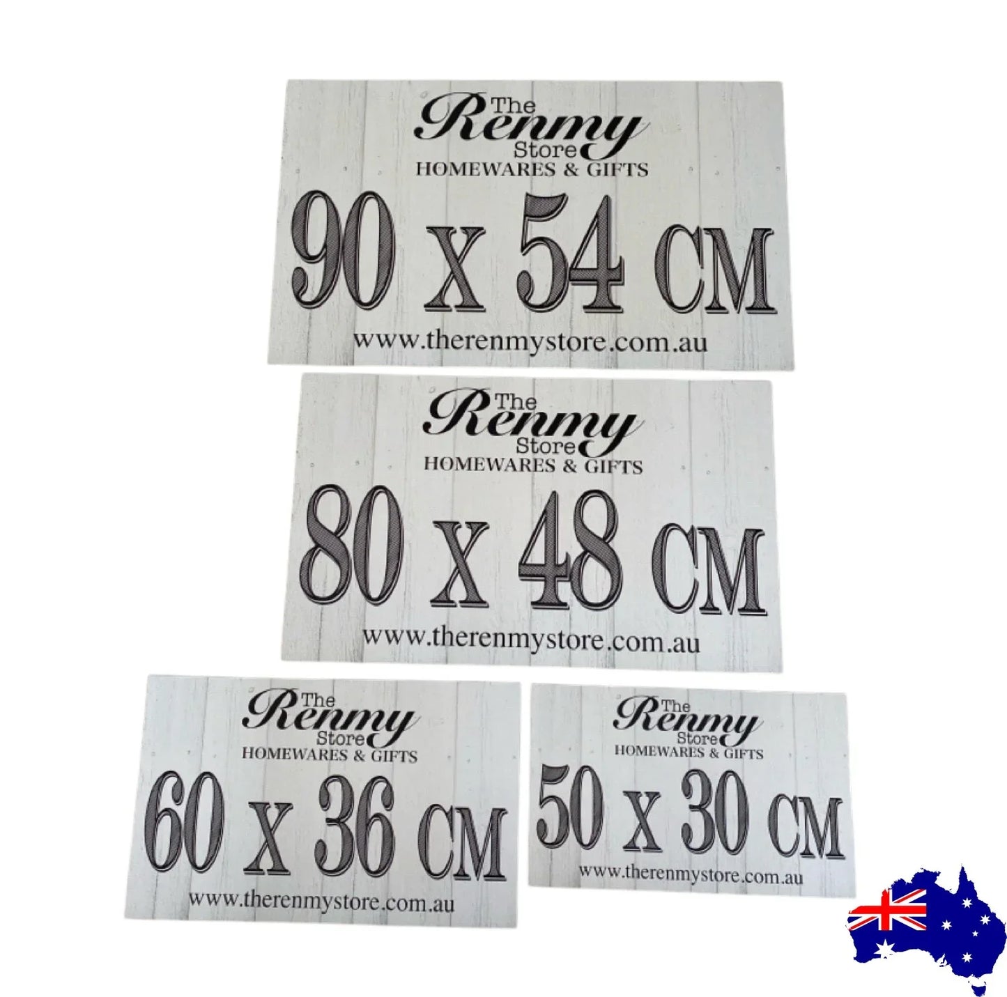 Custom Personalised Timber Look Large Signage Sign - The Renmy Store Homewares & Gifts