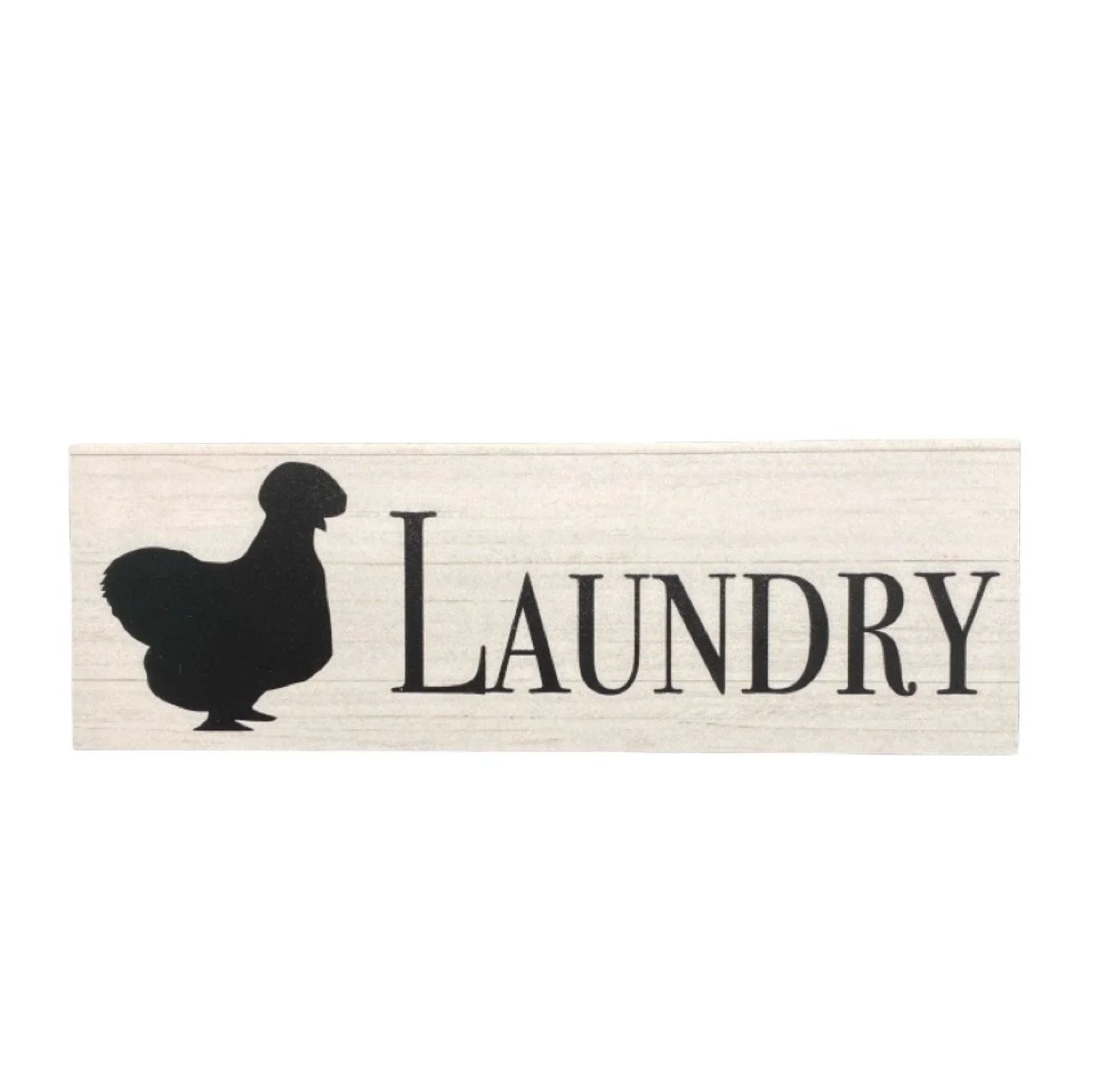 Silkie Chicken Toilet Laundry Bathroom Sign - The Renmy Store Homewares & Gifts