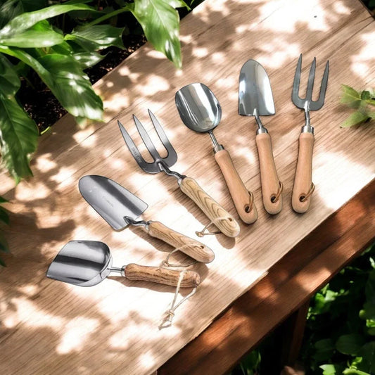 Hand Trowel Shovel Garden Tool Wood - The Renmy Store Homewares & Gifts