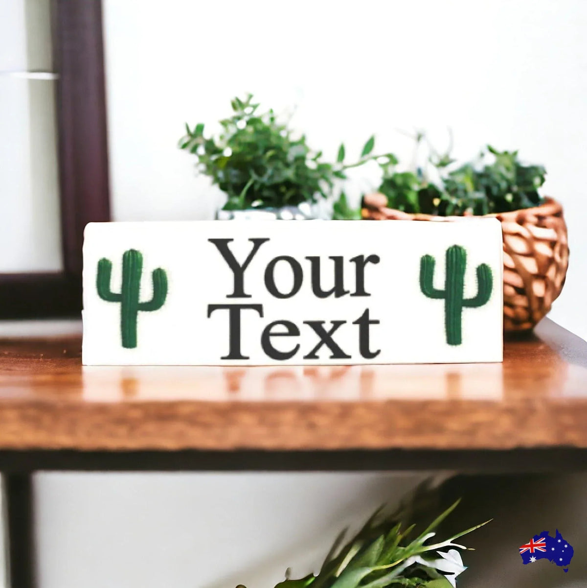 Cactus Mexican Custom Personalised Sign - The Renmy Store Homewares & Gifts