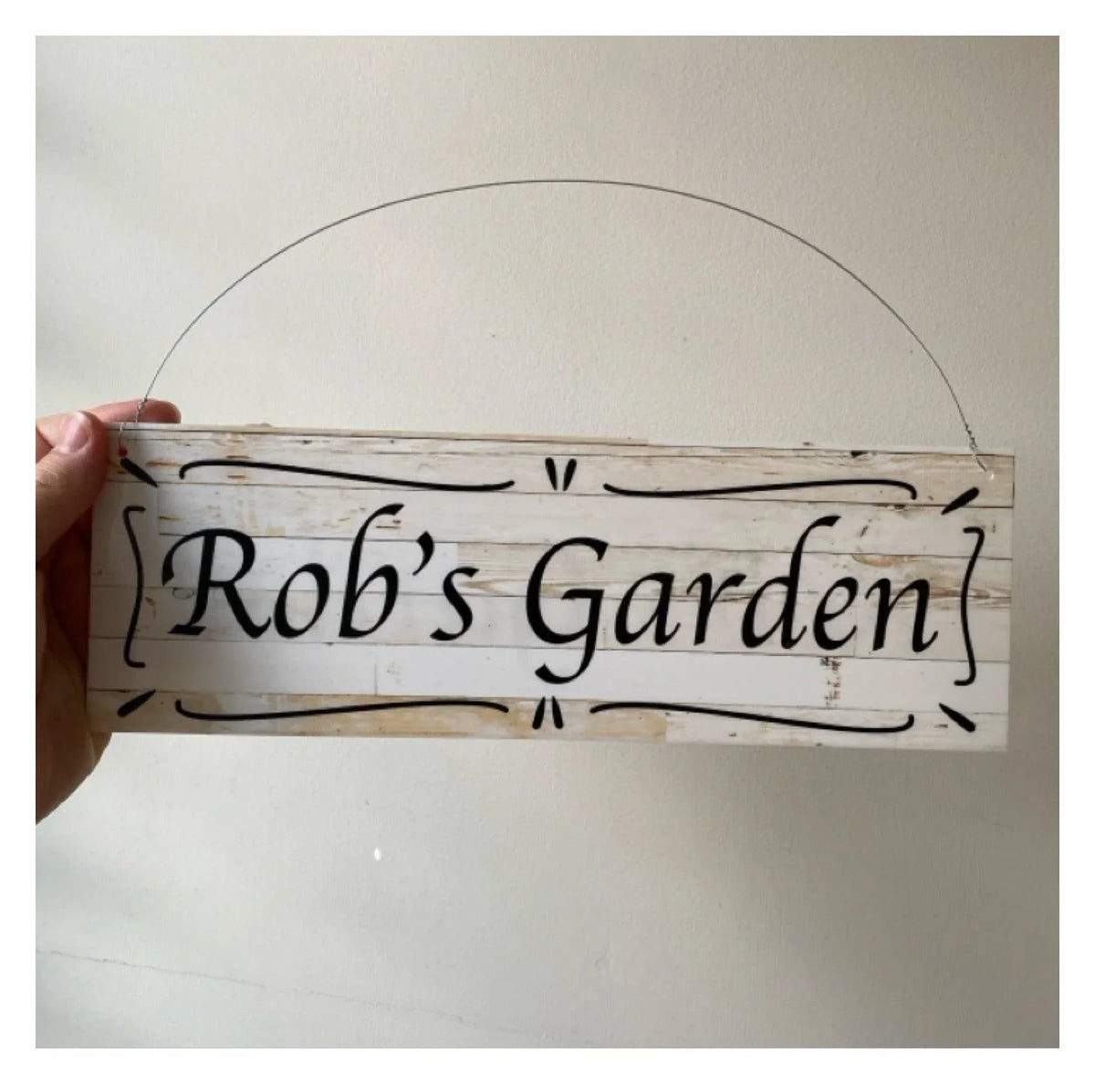 Cottage Custom Personalised Rustic Chic Sign - The Renmy Store Homewares & Gifts