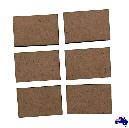 MDF Rectangle Wooden MDF Acrylic Metal Steel Laser Cut Shape - The Renmy Store Homewares & Gifts