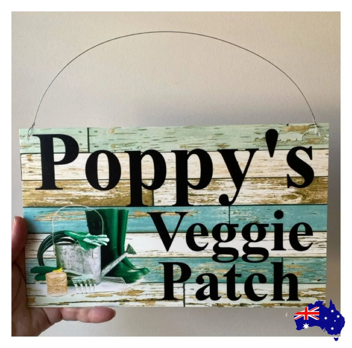 Garden Gardening Gardener Custom Personalised Sign - The Renmy Store Homewares & Gifts