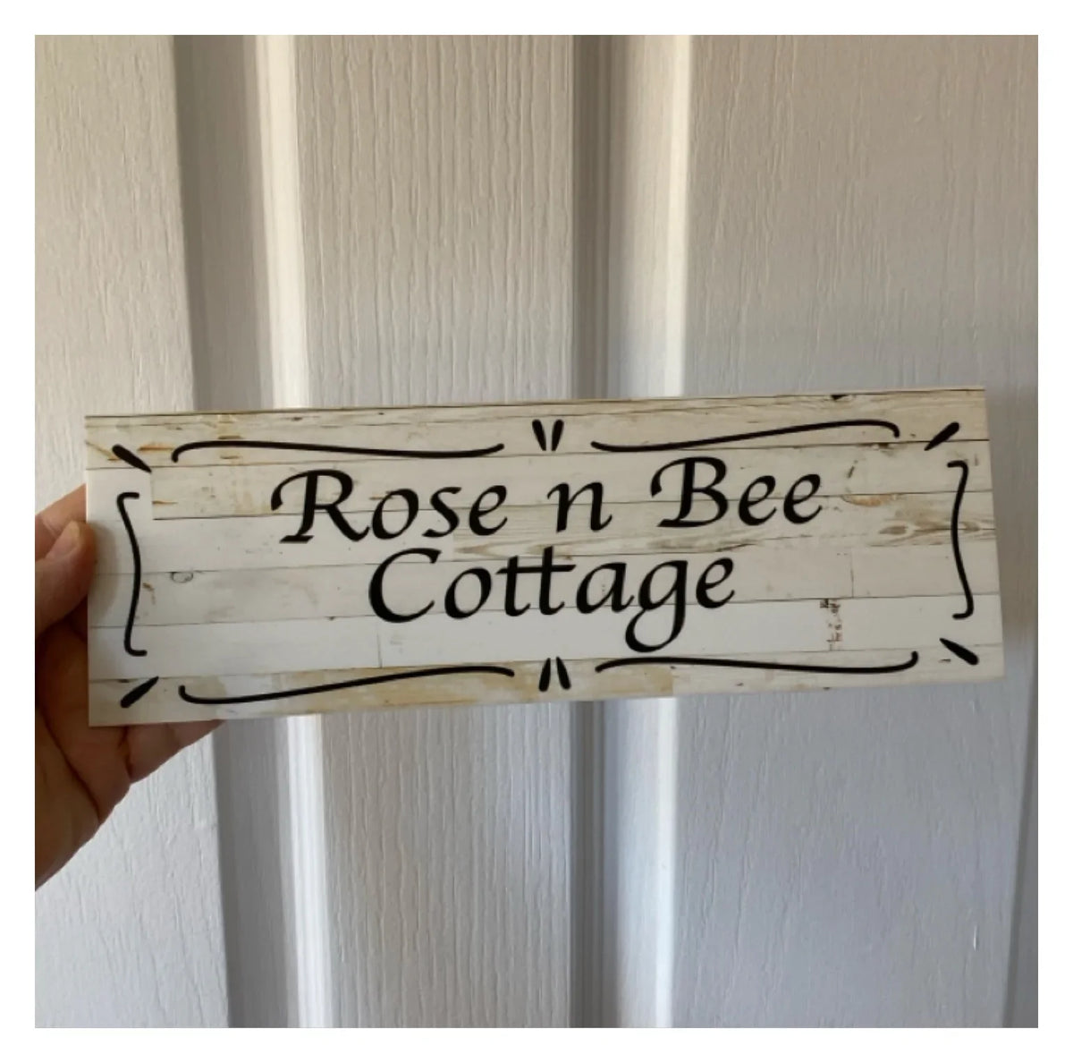Cottage Custom Personalised Rustic Chic Sign - The Renmy Store Homewares & Gifts