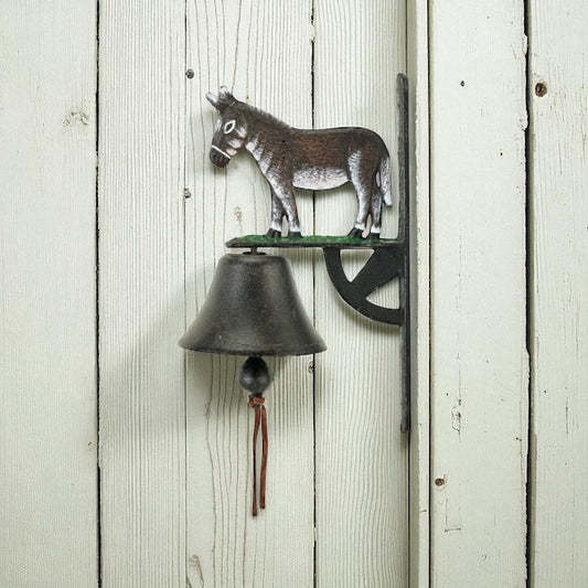 Doorbell Donkey Vintage Country Rustic Cast Iron