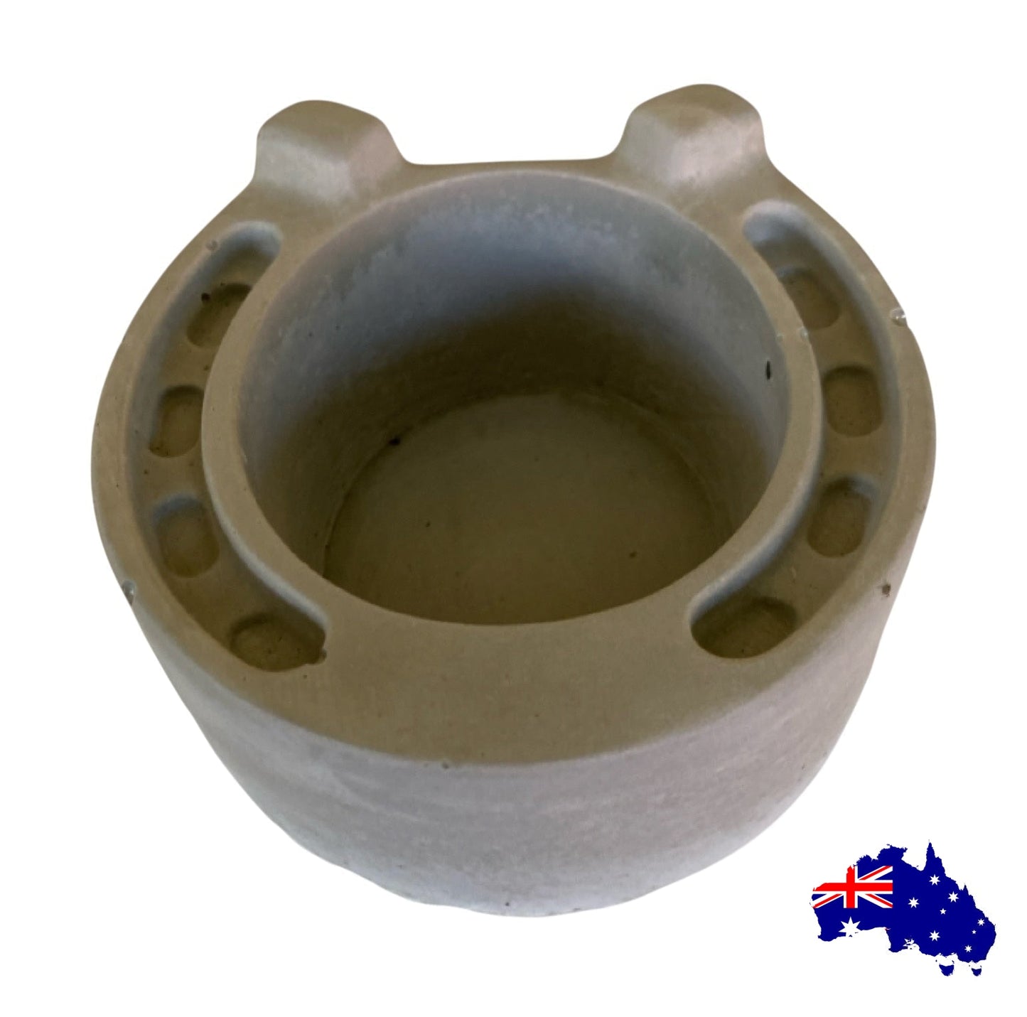 Pure Beeswax horseshoe Horse Candle Aussie Handmade