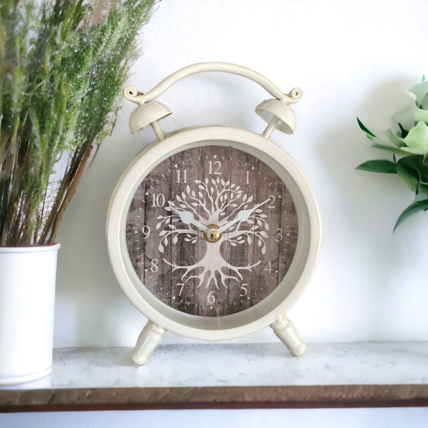 Clock Tree of Life Table Country - The Renmy Store Homewares & Gifts 